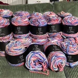 K+C Cozy Super Bulky Yarn in colorway Ocean Sunset DISCONTINUED